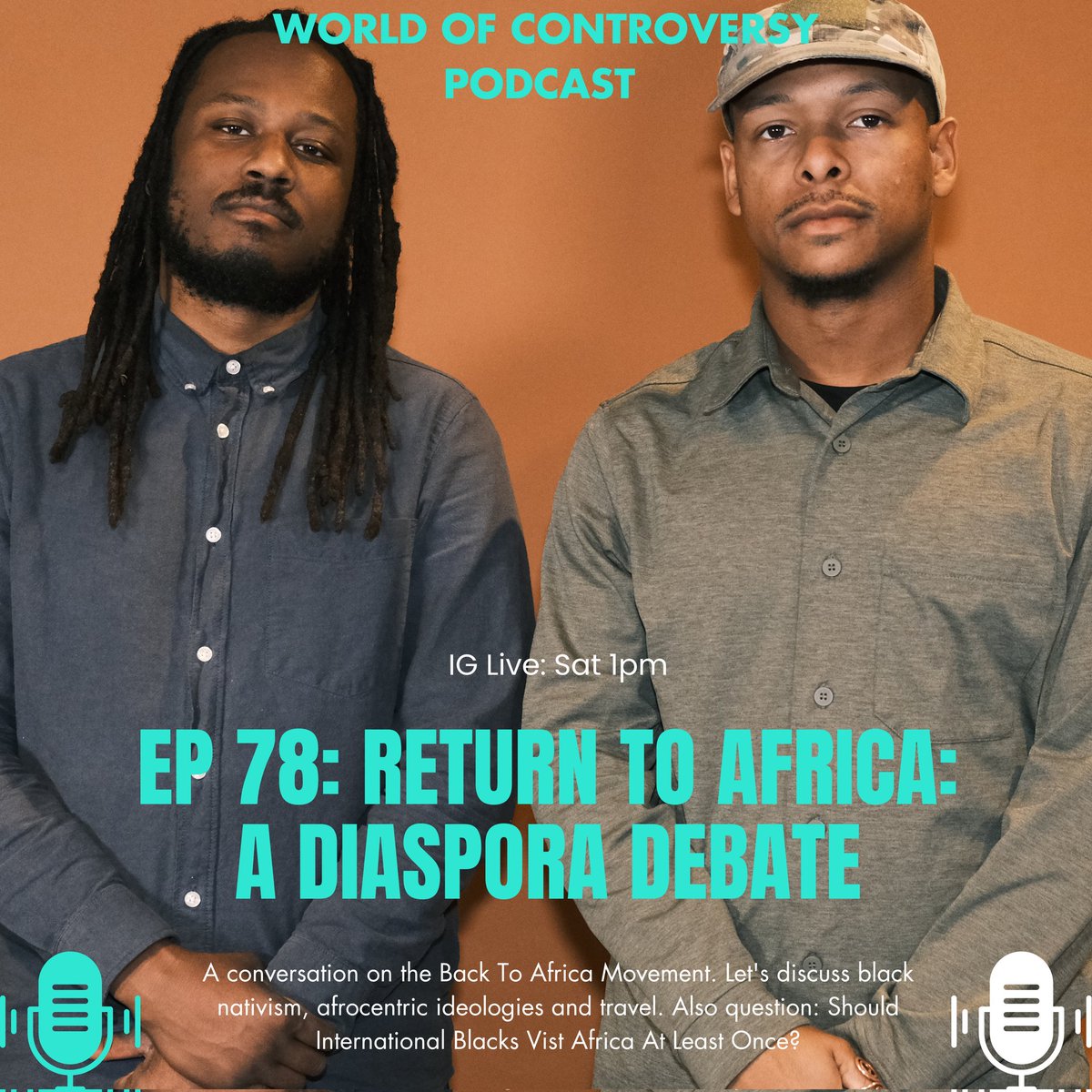 WOC_Pod's tweet photo. Ep 78: Return to Africa: A Diaspora Debate
Saturday 1pm
IG Live: @ woc_podcast https://t.co/vcfsOlDaPi