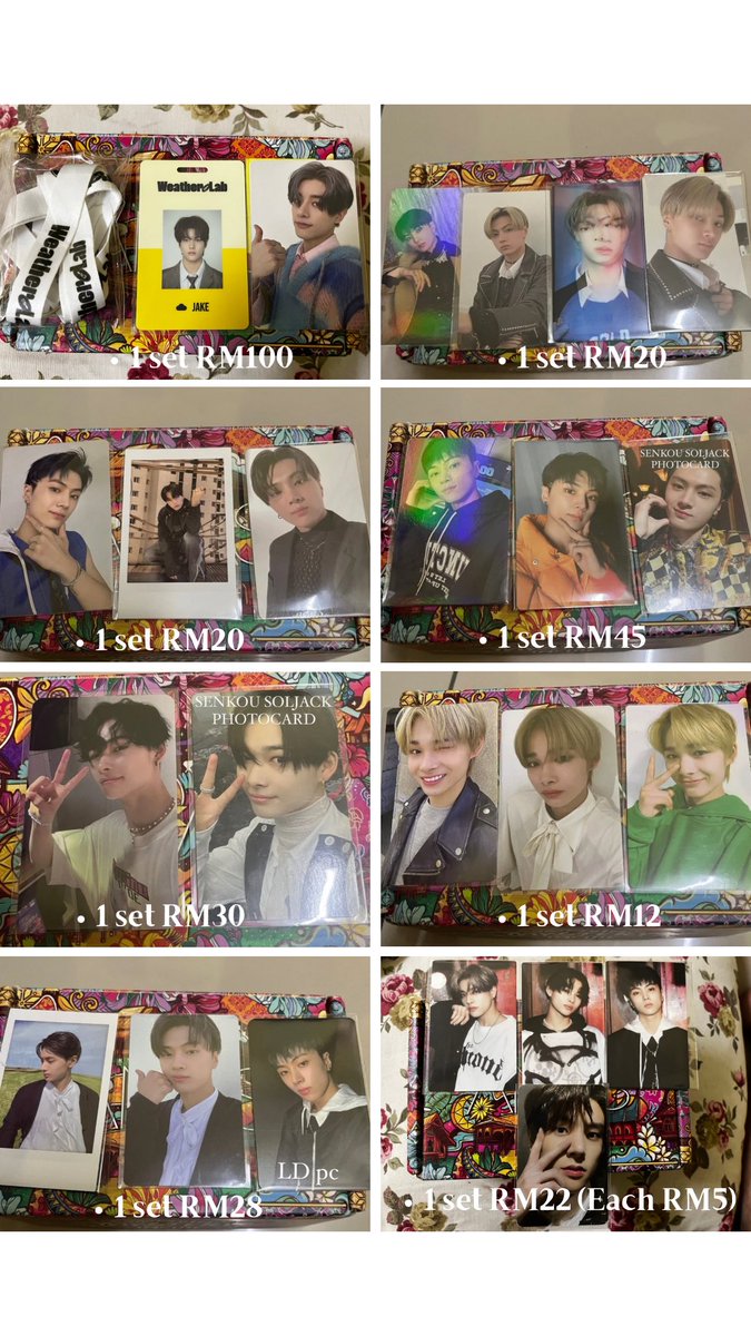 fantaoyen's tweet photo. UPDATED ‼️ 
WTS Ehypen PC ‼️ #pasarENHYPEN 
rts : stop collecting 🥲 

• Bulk buyers/Solo buyers all welcome , please help clear all 

• Free PC only can be redeem by bulk buyers ‼️ First come First serve. Got condition, dm for details 

Price in pic // Postage WM RM8 , EM RM13 https://t.co/vW7AZRNhXR