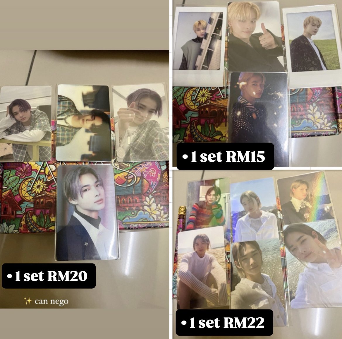 fantaoyen's tweet photo. UPDATED ‼️ 
WTS Ehypen PC ‼️ #pasarENHYPEN 
rts : stop collecting 🥲 

• Bulk buyers/Solo buyers all welcome , please help clear all 

• Free PC only can be redeem by bulk buyers ‼️ First come First serve. Got condition, dm for details 

Price in pic // Postage WM RM8 , EM RM13 https://t.co/vW7AZRNhXR