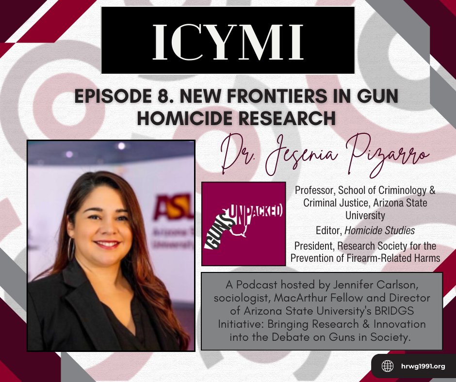 Homicide Research Working Group (HRWG) tweet media