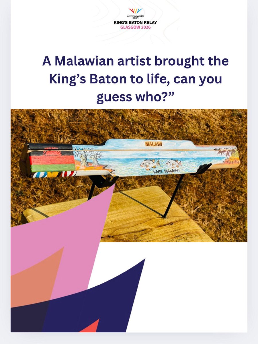 Can you guess the Malawian talent behind the King’s Baton? Stay tuned