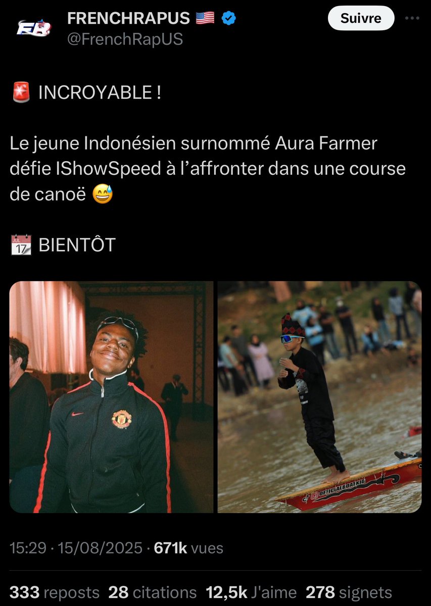 AntillesKamo97's tweet photo. Voici le résultat quand on laisse notre culture entre les mains de n’importe qui !Mesdames et monsieur voilà à quoi ressemble un média qui est censé parler de rap us en 2025 !! 😂🤣🤦🏾♂️
Dire qu’il y a des gens qui follow ce mec. #FrenchRapUs 🇺🇸💩 https://t.co/ZKpFaCuknz