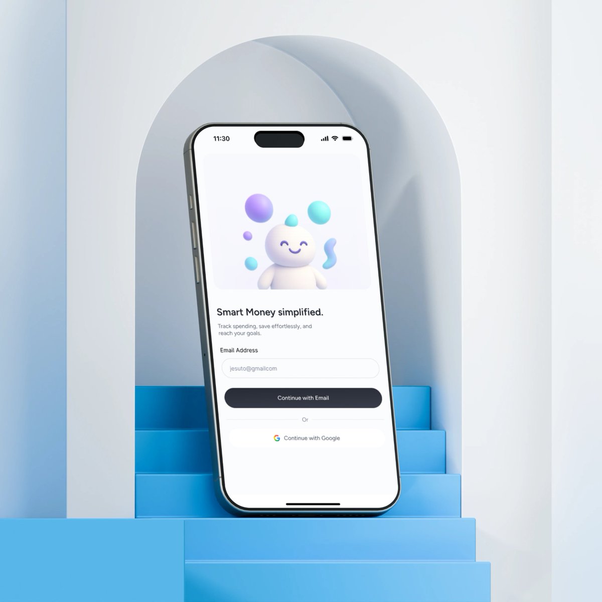 OluwaladeJesut1's tweet image. Just designed a clean fintech onboarding screen ✨  

Abstract 3D shapes to keep it playful, simple flows to keep it usable.  
Less friction = more trust.  

Would you sign up on a screen like this? 👀  

#UIDesign #Fintech #Onboardingdesign #uiuxdesigner #uidesigner #UIUXDesign