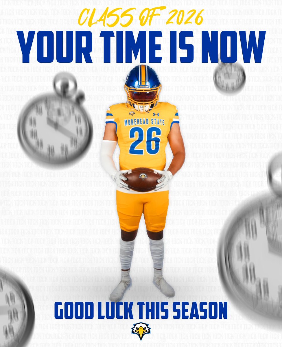 Class of 2026- You’re officially on the clock! Good luck during your senior seasons. We’ll be watching!
#SkoEags