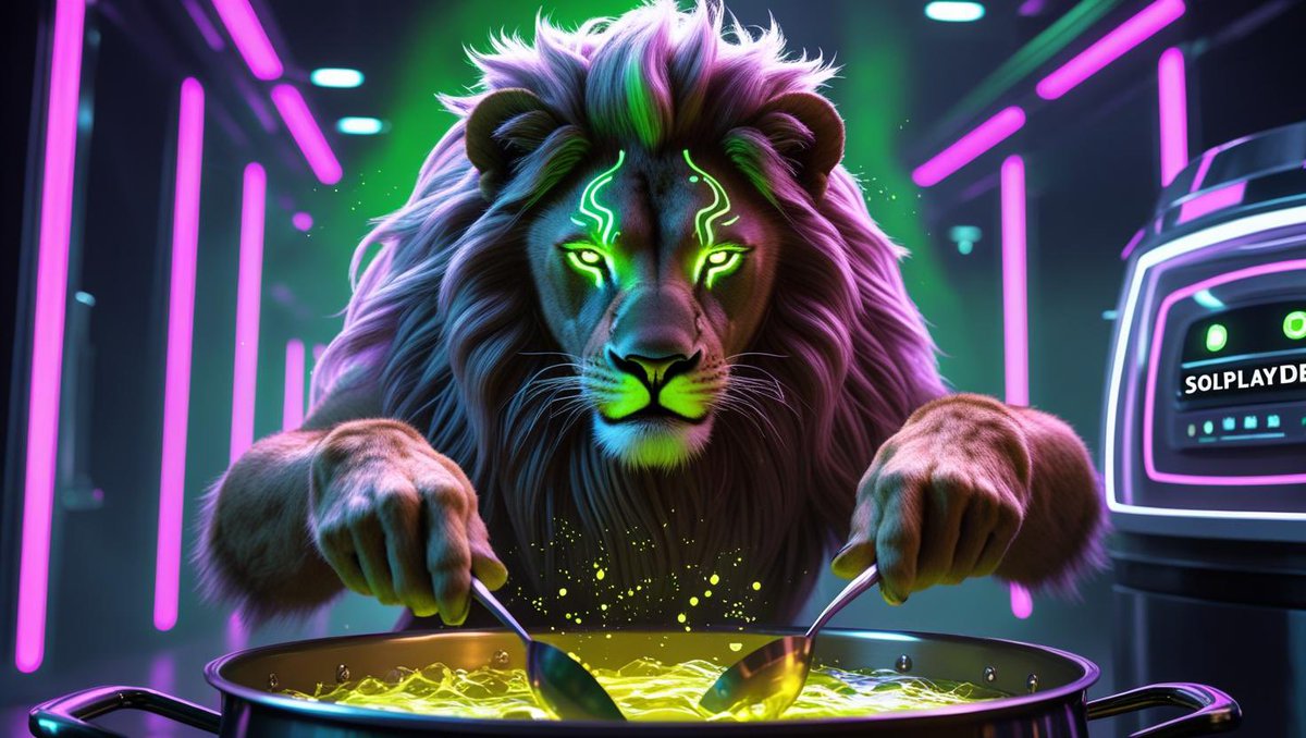 solplayden's tweet photo. Lions 🦁

We’re still here building for the future💪. 
With everything that’s going on in the background, it would be a shame to miss out! 

But hey it’s the weekend, Go touch grass and all that. I’ll be in the kitchen 😏 https://t.co/qZKA0r51Om