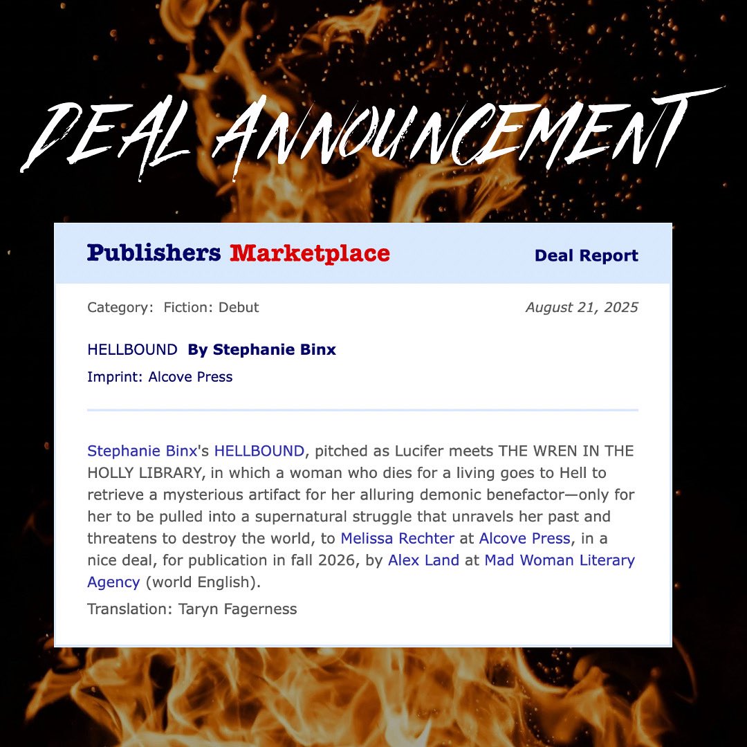 Alex is open to queries from marginalized writers! tweet media