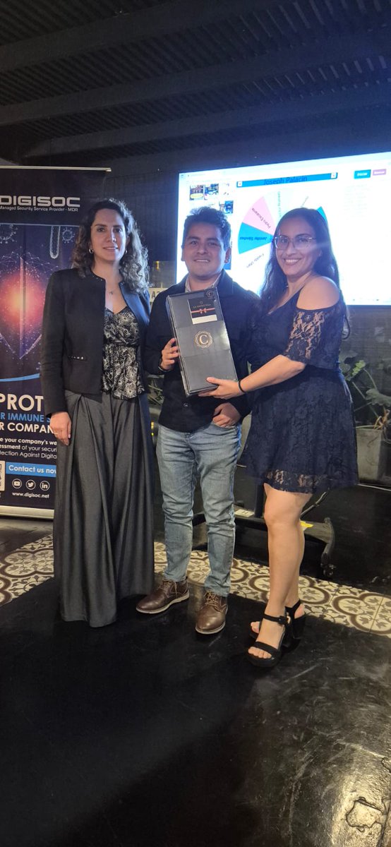 digisoc_mdr's tweet image. ✨ ¡Cerramos con éxito 𝗧𝗼𝘁𝗮𝗹 𝗩𝗶𝘀𝗶𝗯𝗶𝗹𝗶𝗱𝗮𝗱 𝗢𝗧 junto a @Forescout en #Lima!
Agradecemos al equipo de @digisoc_mdr por su compromiso y entrega, así como al equipo de @Forescout.
¡Gracias Perú! 🩵
#DigiSOC #Forescout #OT #IoT #VisibilidadTotal #Perú