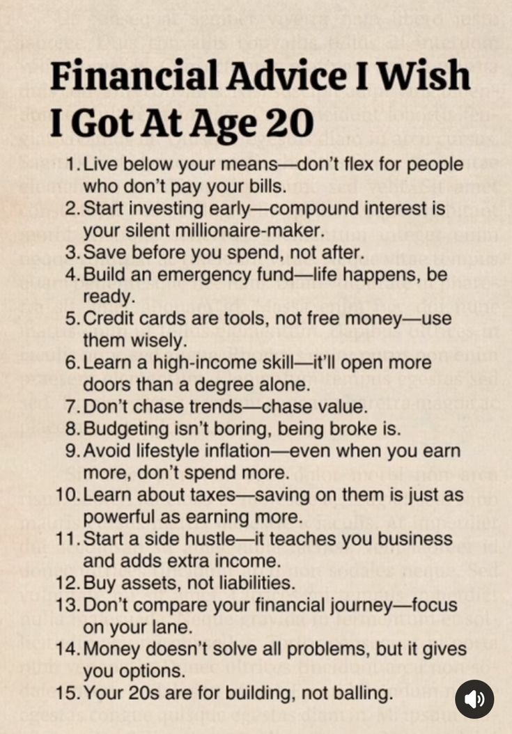 guideforman's tweet photo. Financial Advice I Wish I Got At Age 20 https://t.co/A5yALWJTAl