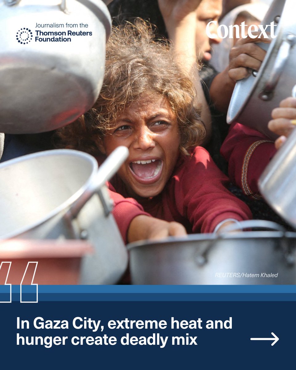 ContextNewsroom's tweet photo. After famine was declared in parts of Gaza, Context spoke with Doctors Without Borders in Gaza City about what they’re witnessing. Over 500,000 people now face famine, with numbers expected to rise. 

✍️ Clár Ní Chonghaile reports. 

🔗 https://t.co/KGyduH3uc4 https://t.co/w0ZCOBdtQV