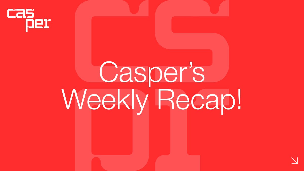 Casper (@casper_network) on Twitter photo 🚀 This week on Casper:
• CSPR.fun launched, a platform by <a href="/friendlymarkets/">Friendly Market</a> that lets anyone create tokens in minutes with zero coding
• CSPR.fun tokens that reach key milestones get the spotlight as a reward 👉x.com/Casper_Network…
• Casper 🚀 This week on Casper:
• CSPR.fun launched, a platform by <a href="/friendlymarkets/">Friendly Market</a> that lets anyone create tokens in minutes with zero coding
• CSPR.fun tokens that reach key milestones get the spotlight as a reward 👉x.com/Casper_Network…
• Casper