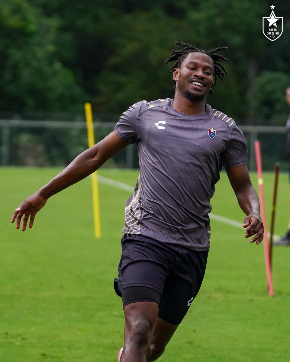 NorthCarolinaFC's tweet photo. @ForbesJahlane clocking in ⏰ https://t.co/PRPIN73anQ