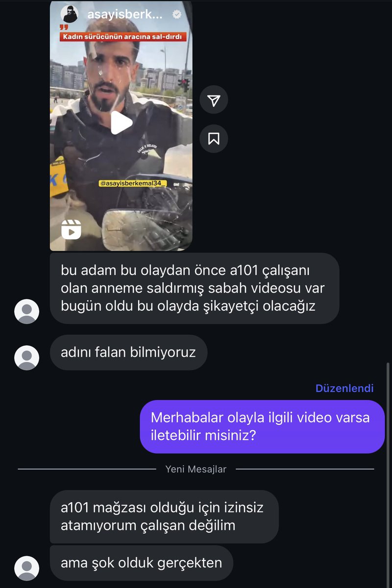 asayisberkemal0's tweet photo. Şahsın başka vukuatları da iletildi. 

İddiaya göre daha önce bir trafik kazasına karışıp olay yerinden kaçmış. Bir zincir markette çalışan başka bir kadına ise yine saldırıda bulunmuş. https://t.co/SuvITpcBqD