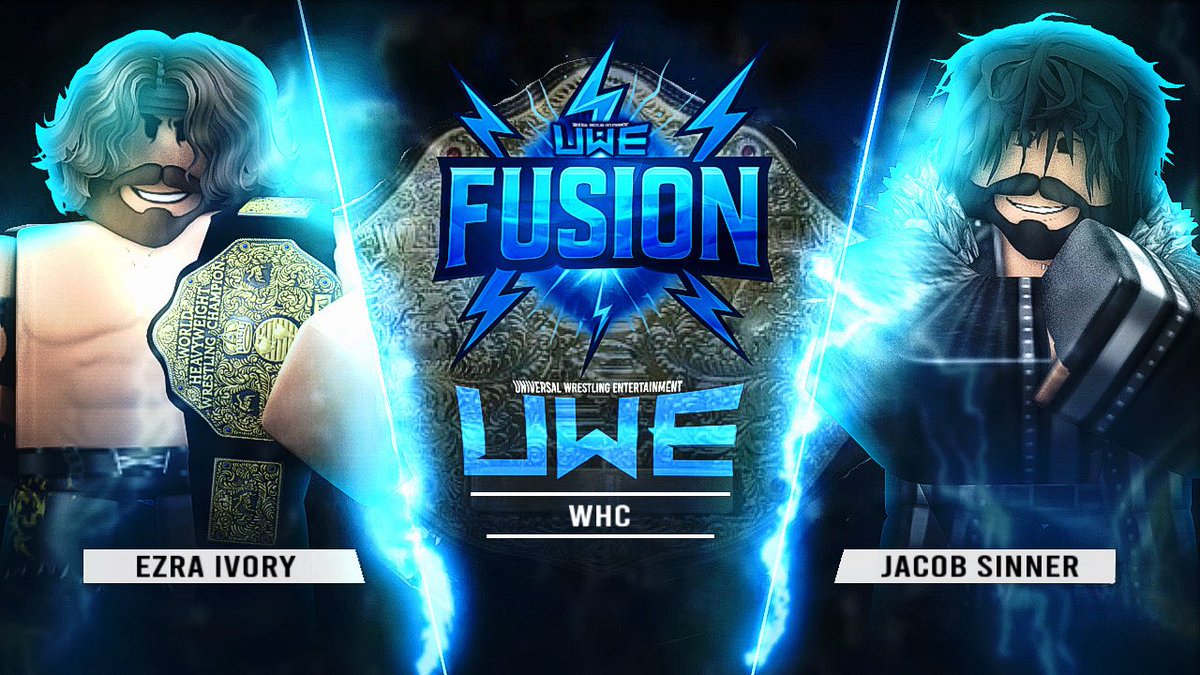 UWEONROBLOX's tweet photo. TONIGHT ON FUSION ⚡️
#SpursBig3 VS #ZAA | UWE Trios Championships
@EzraIvoryRW VS @JacobSinnerRW UWE World Heavyweight Championship!
TONIGHT AT 4:15PM EST ‼️
#UWE2025 https://t.co/23mDSt0LMJ