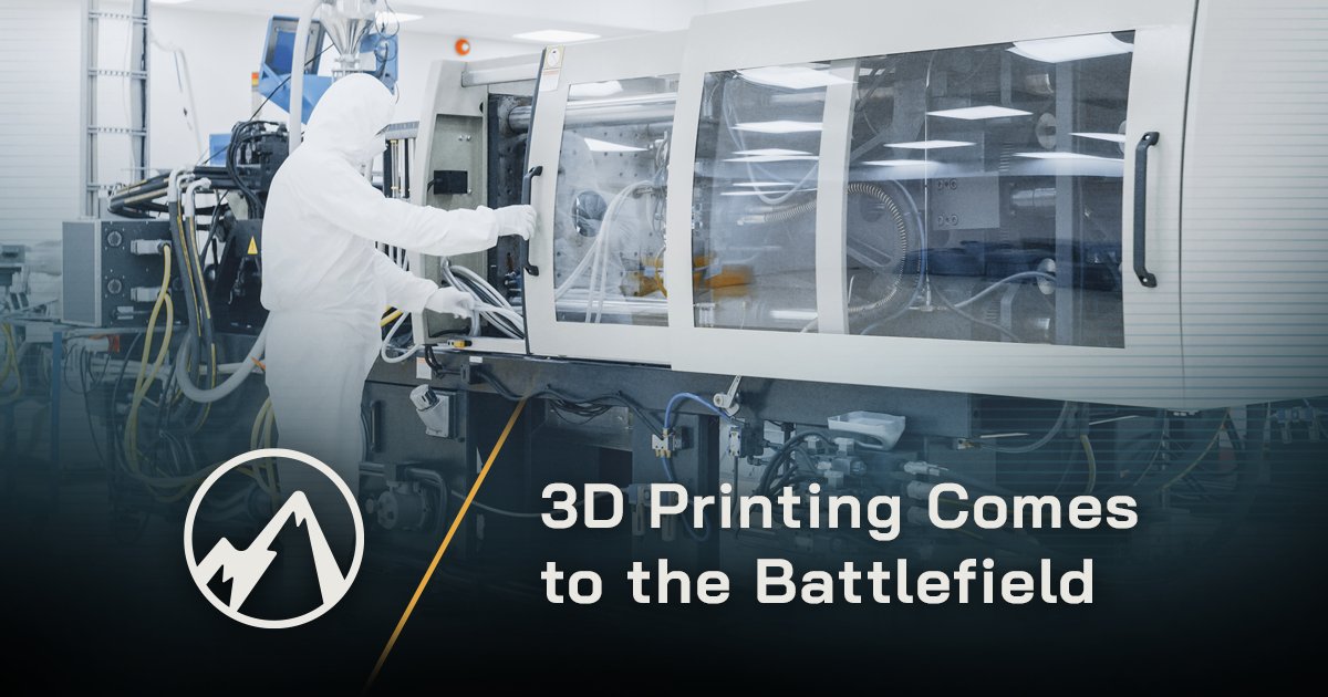 In a time where optimized supply chains are more important than ever, additive manufacturing is making a difference. Creating highly detailed, complex objects and structural parts, 3D printing is advancing battlefield efficiency. 

Learn more: asrcfederal.com/3d-printing-co…