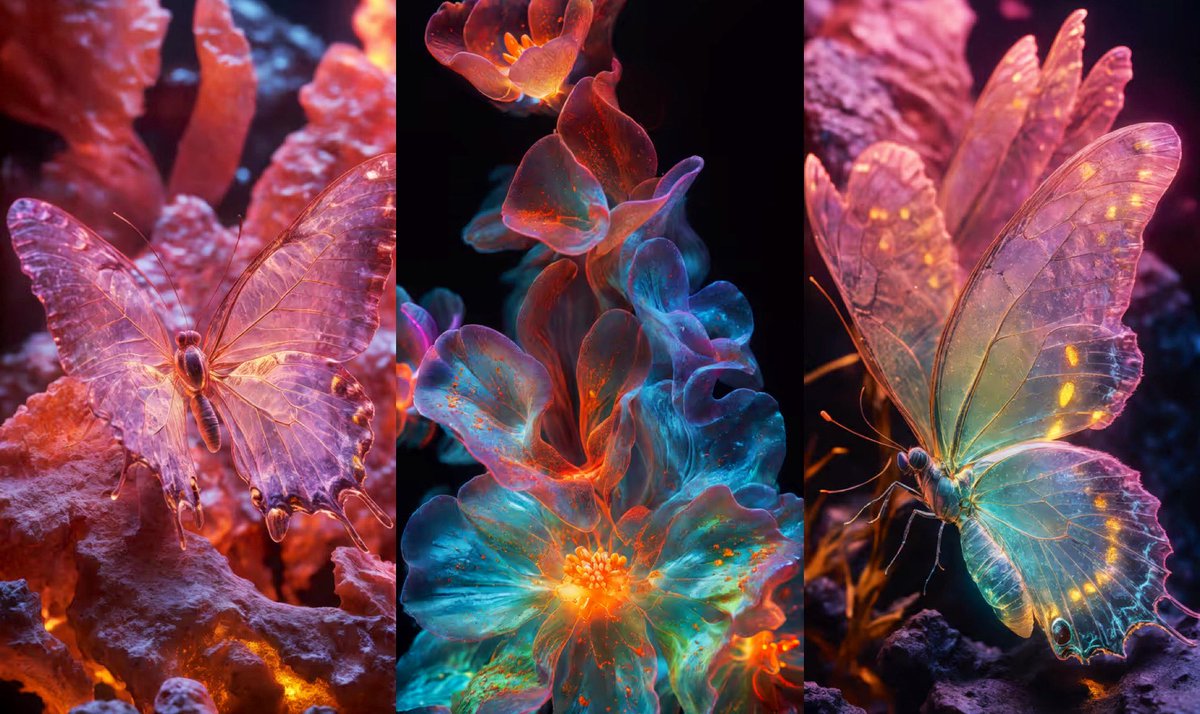 Another wonderful Biome Lumina triptych collection from our dedicated collector! There is so much love and creativity around the collection, and thank you all so much for becoming a part of the journey!