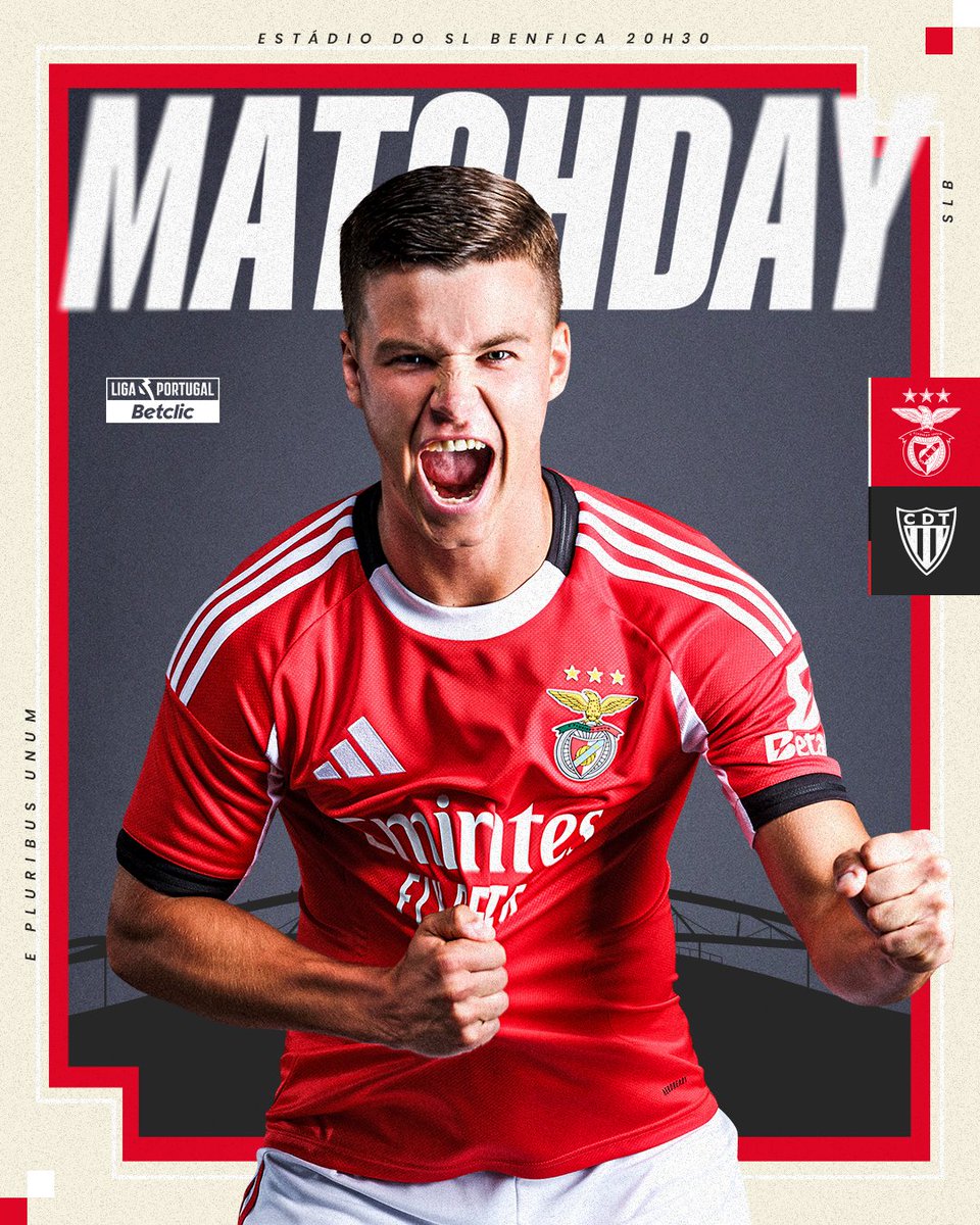 MATCHDAY 🔴⚪

#SLBCDT • #LigaPortugalBetclic