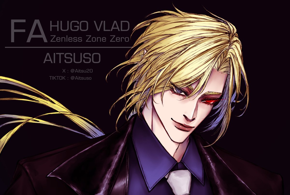 FA. HUGO VLAD ZZZ BY AITSUSO 
_________

#ZenlessZoneZero #HugoVlad #ZenlessZoneZeroFanart