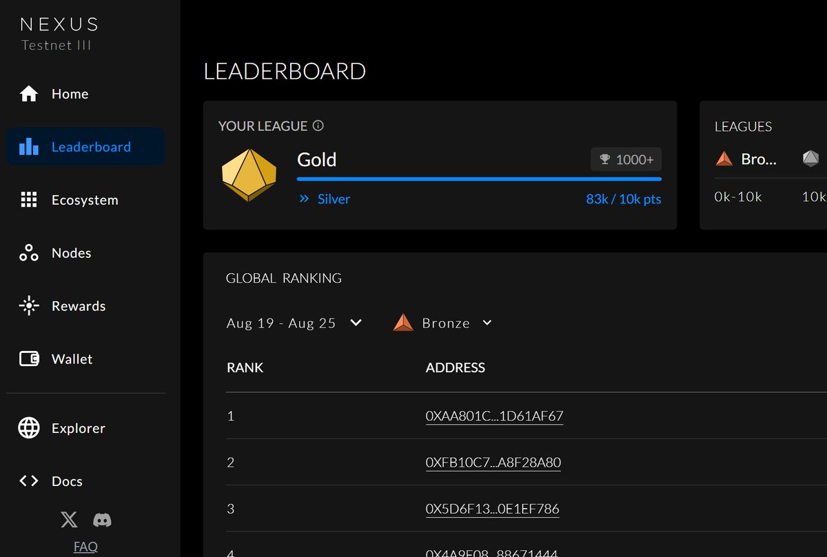 sandymitra002's tweet photo. @NexusLabs Nexus wallet address: 0xE91B619784E49CA45e7c13909DD5F2470f5EdC1e

Node ID: 35889968 https://t.co/9JAEtSeZOK