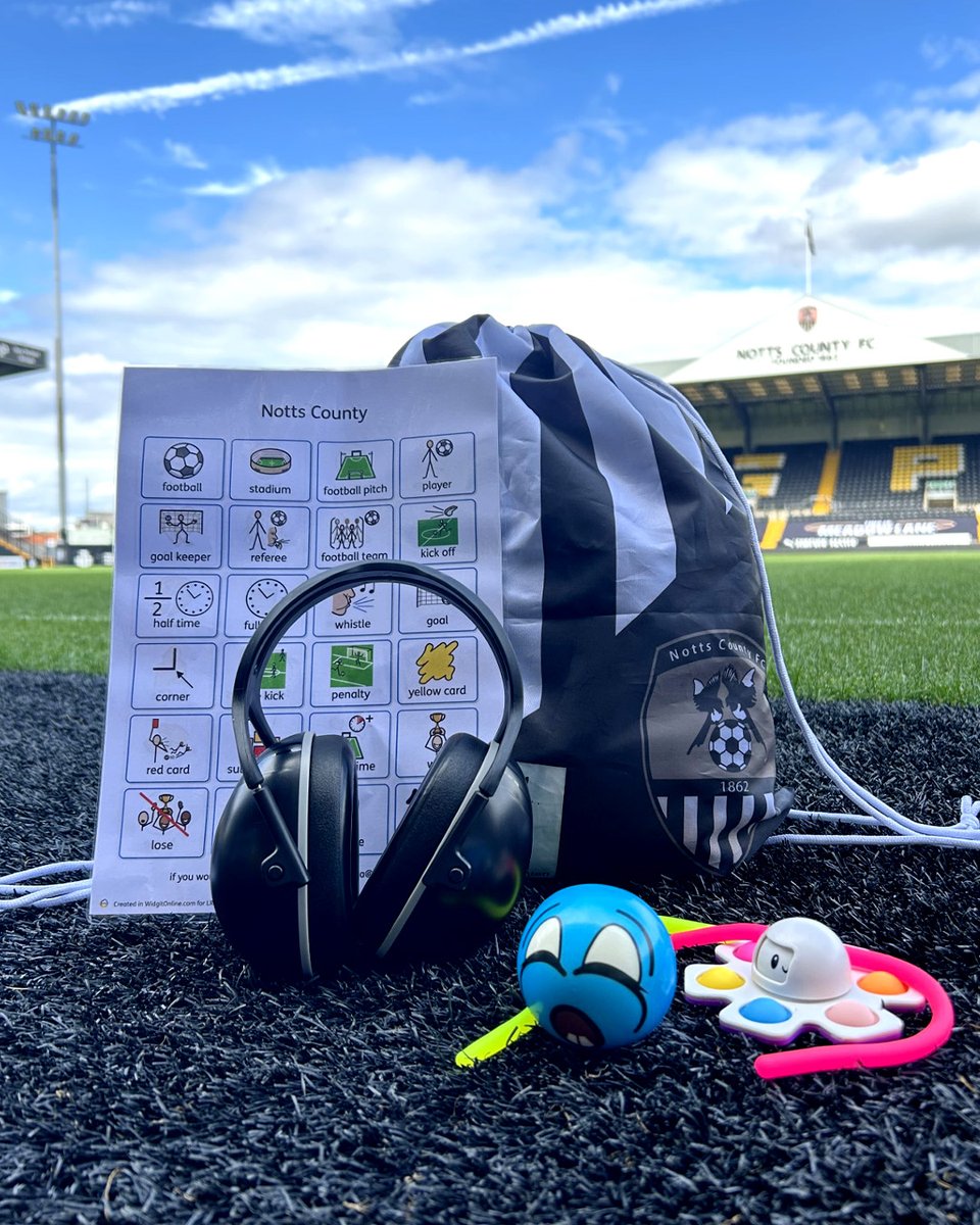 Official_NCFC's tweet image. Courtesy of our Disabled Supporters' Association, sensory packs - designed to make matchdays more accessible for neurodivergent fans - can be collected free of charge from the ticket office at every match - starting today! 🎧