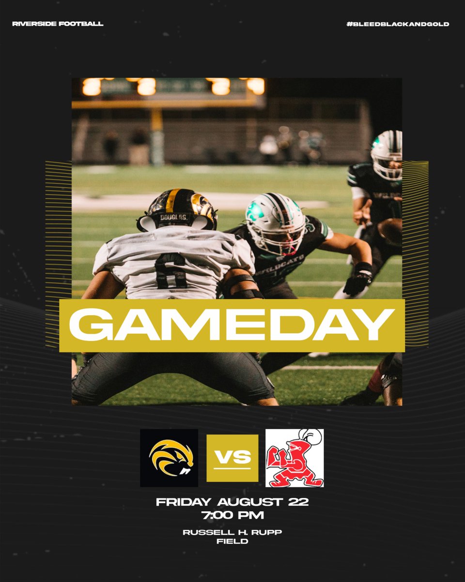 #RollSide #BleedBlackandGold