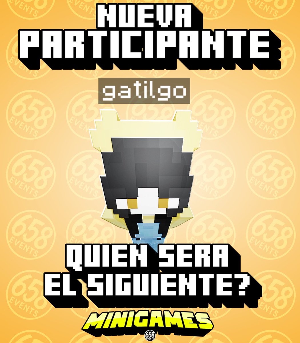 NUEVA PARTICIPANTE 👀 ⁉️

18/90 Cupos 🎟️

Responde este tweet para tener chance de participar 😉

Agradeceria LIKE ♥️ + RT 📩

Bienvenida <a href="/gatilgo10/">gatilgo ☆</a> Minigames 👋!