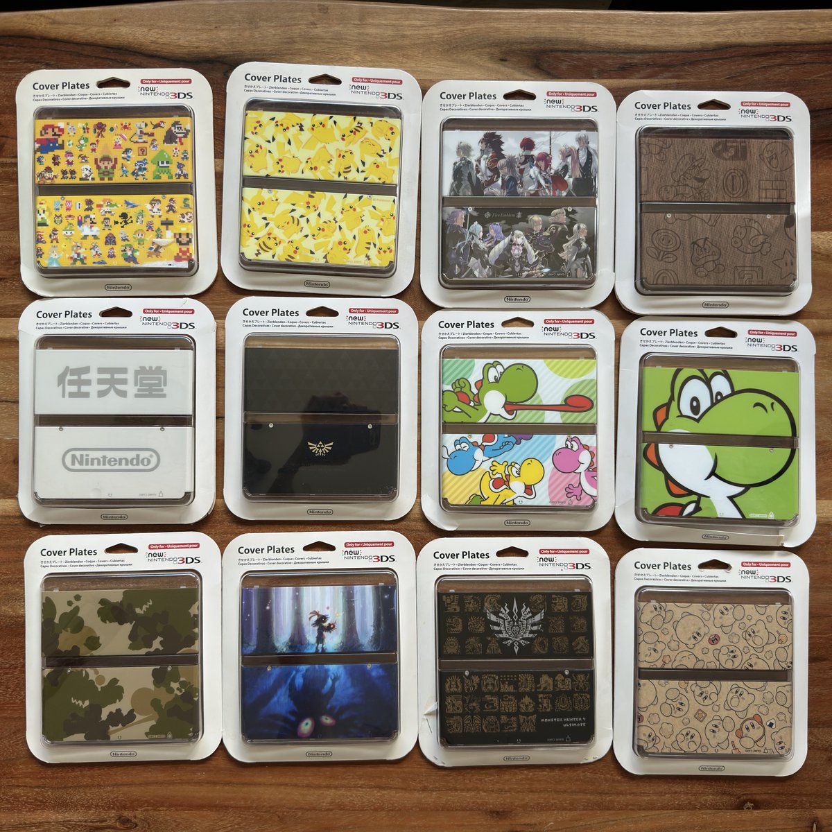 Ça manque un peu la mode des cover plates pour console.
En voici quelques unes pour la Xbox 360 et la New 3DS que j’aime bien :
