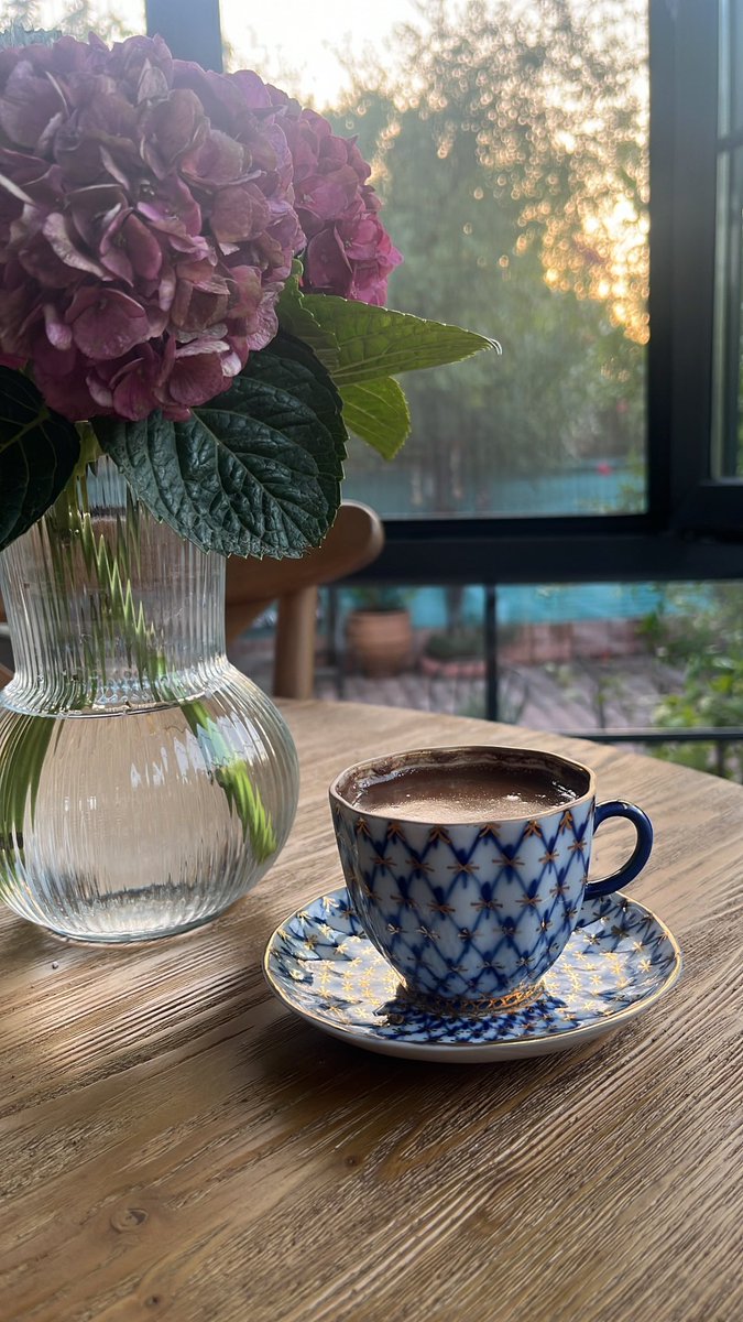 Asude bir akşam üstü