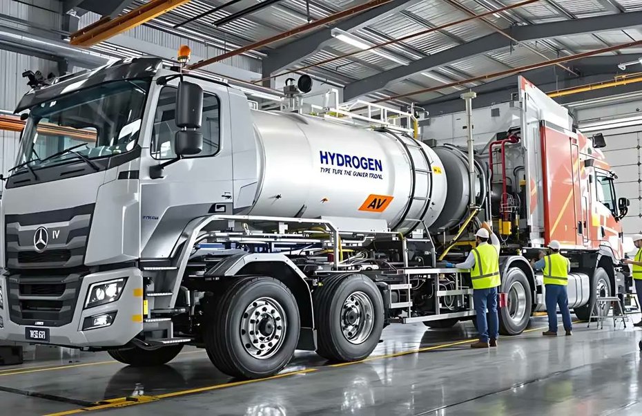 fuelcellsworks's tweet image. #Hydrogentrucks on the move:

•200 MAN H₂-ICE trucks deployed (600 km range, 15-min refuel)
•&amp;lt;1 g CO₂ per tonne-km = “zero emissions” standard
•Germany opens H₂ stations: up to 50 trucks/day

H₂ is rolling, but infrastructure lags.

#HydrogenNow 

fcw.sh/dK0RzS