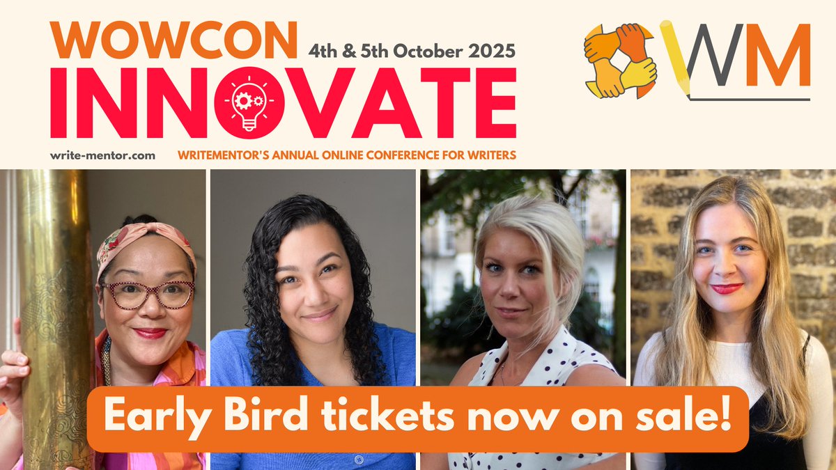 writementor's tweet image. WOWCON EARLY BIRD tickets are now on sale!

Full timetable and details here: wowcon.heysummit.com