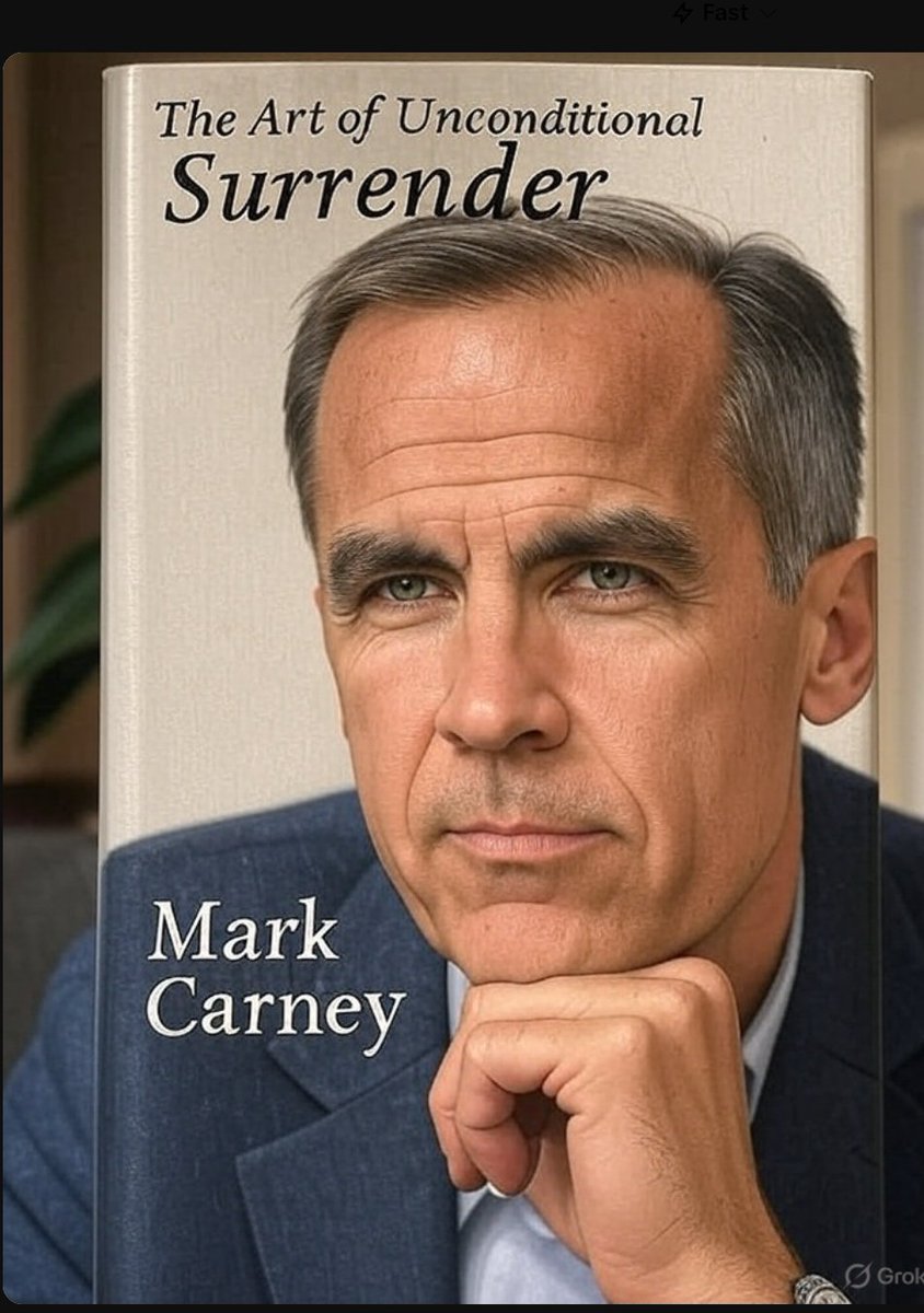 <a href="/brianlilley/">Brian Lilley</a> Poilievre will kneel before Trump, said the Europeon. Four months of a skinny arm saying "elbows up" which cost Canadians billions.  I hear he's written a book.