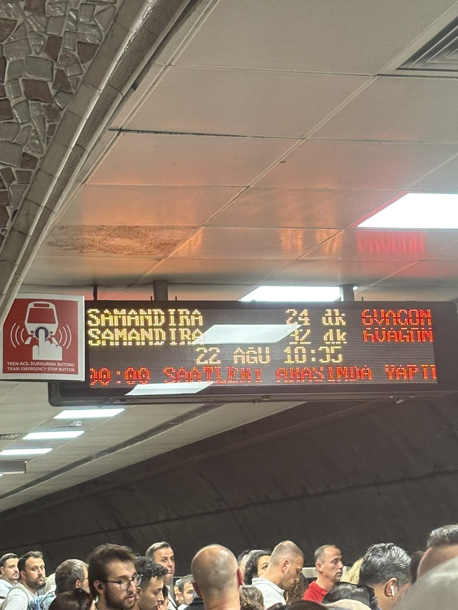 Tam iş çıkısı yaşanılan reziillik