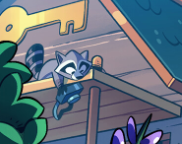 Cant wait to play <a href="/DiscountyGame/">Discounty ✨ OUT NOW ✨</a> this weekend so I can see what this lil guy is all about 

(from an obsessed raccoon lover)