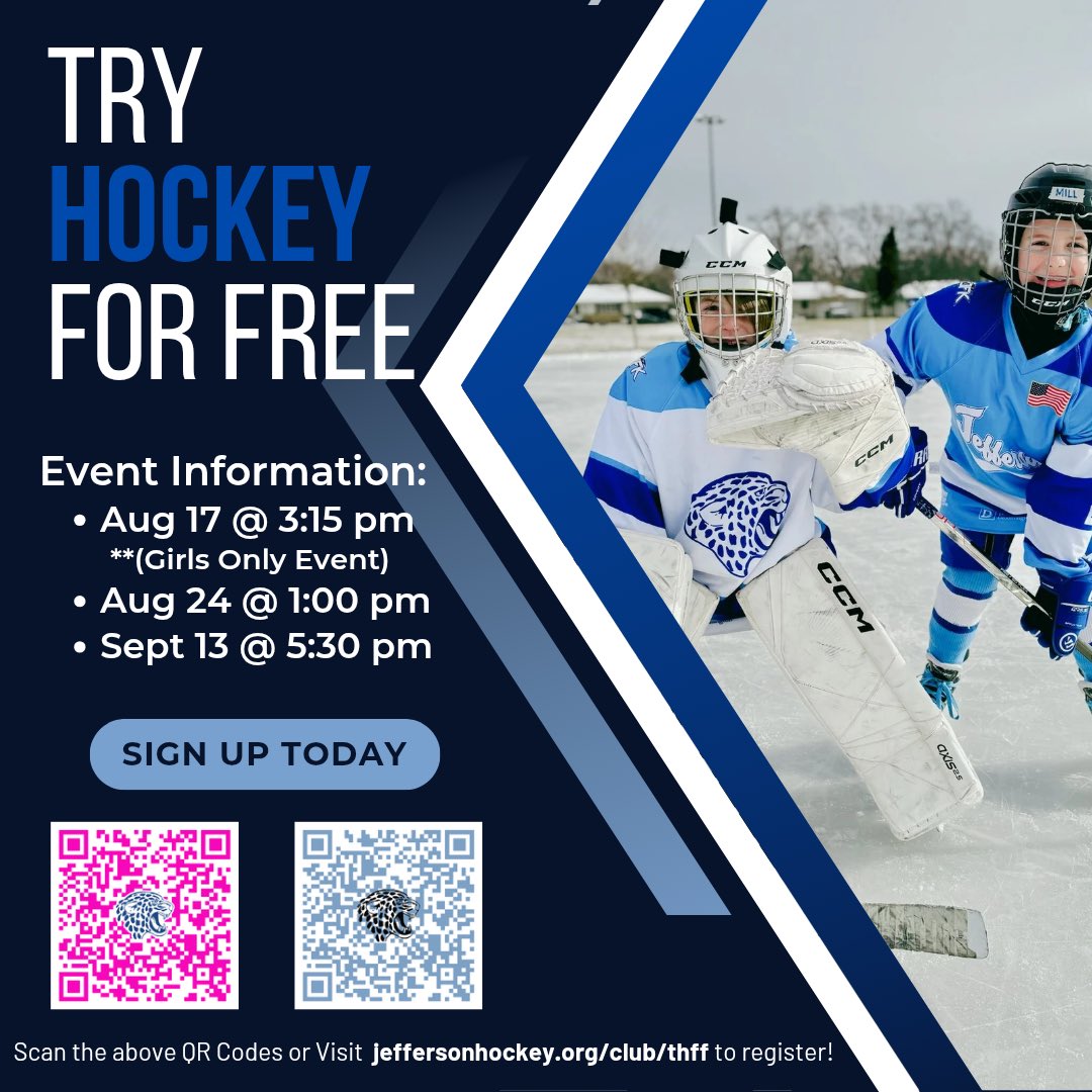 JHBCHockey's tweet image. Calling All Richfield &amp;amp; Bloomington Youth!!!

jeffersonhockey.org/club/thff  #thff