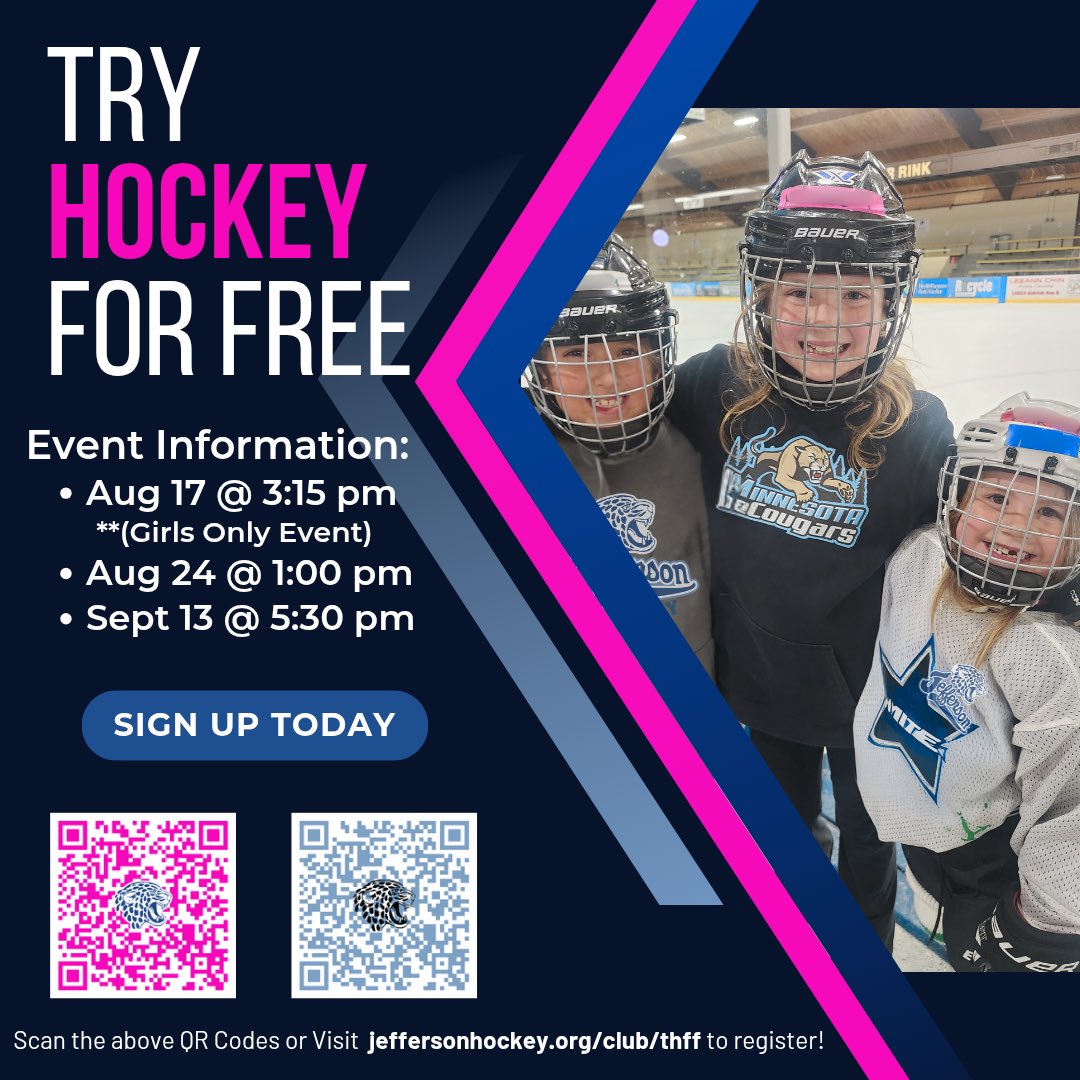 JHBCHockey's tweet image. Calling All Richfield &amp;amp; Bloomington Youth!!!

jeffersonhockey.org/club/thff  #thff