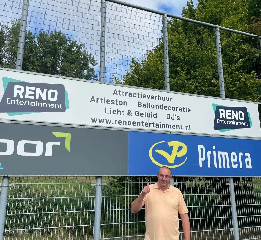 Nieuwe bordsponsor Reno Entertainment!!

Ook Reno Entertainment heeft de weg naar VV Rozenburg gevonden. Vanaf seizoen 2025/2026 kunt u hun reclamebord langs ons hoofdveld aanschouwen.

Welkom bij VV Rozenburg Jaco!