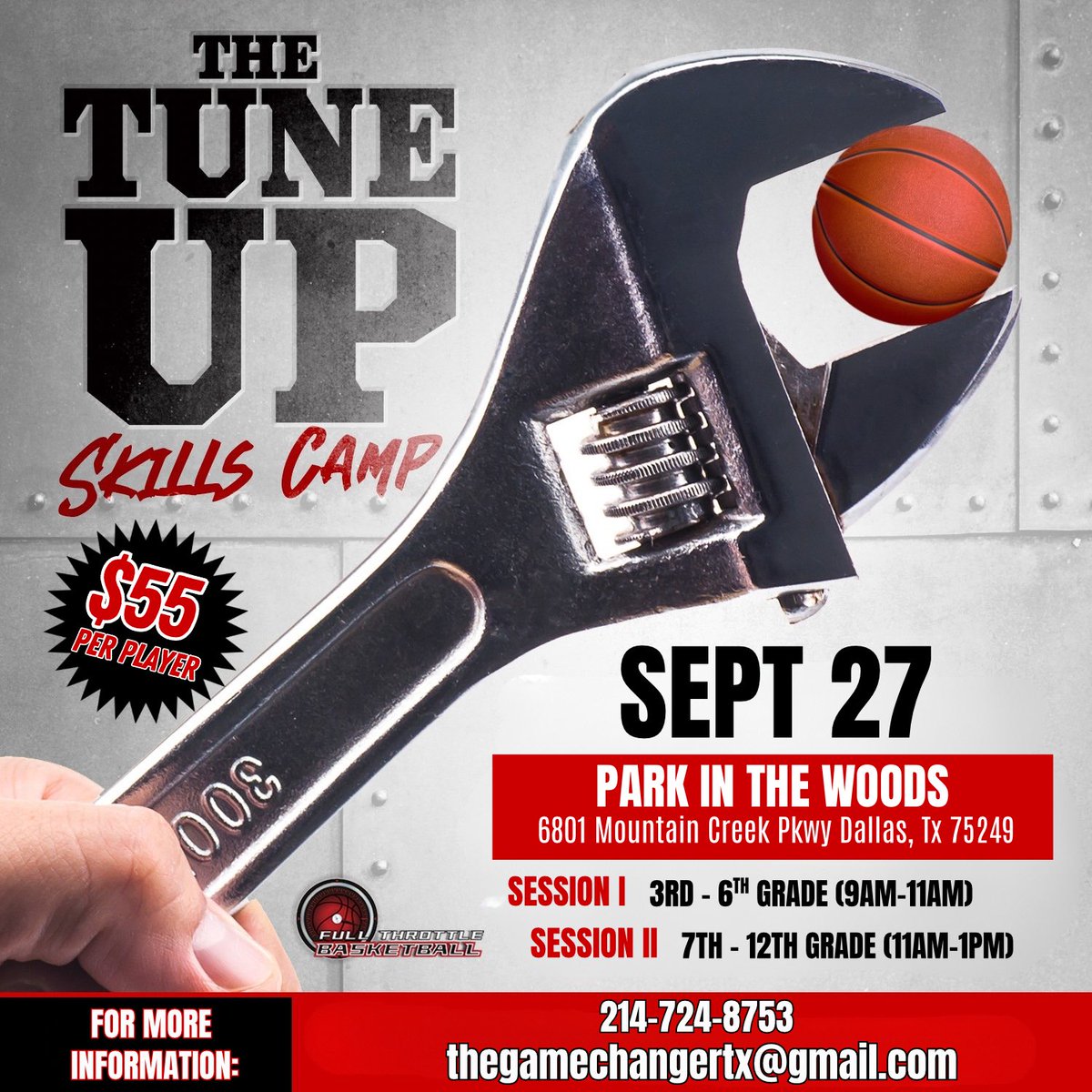 NEW LOCATION ‼️ NEW DATE‼️
🏀🏀🏀🏀