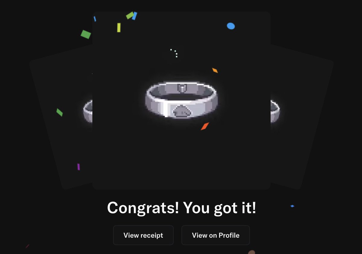 5x Onchain Heroes Genesis Rings have been acquired by COCKRING CAPITAL to kickstart the Strategic Ring Reserve (SRR)™

These will be used for giveaways, marketing and general everyday use.