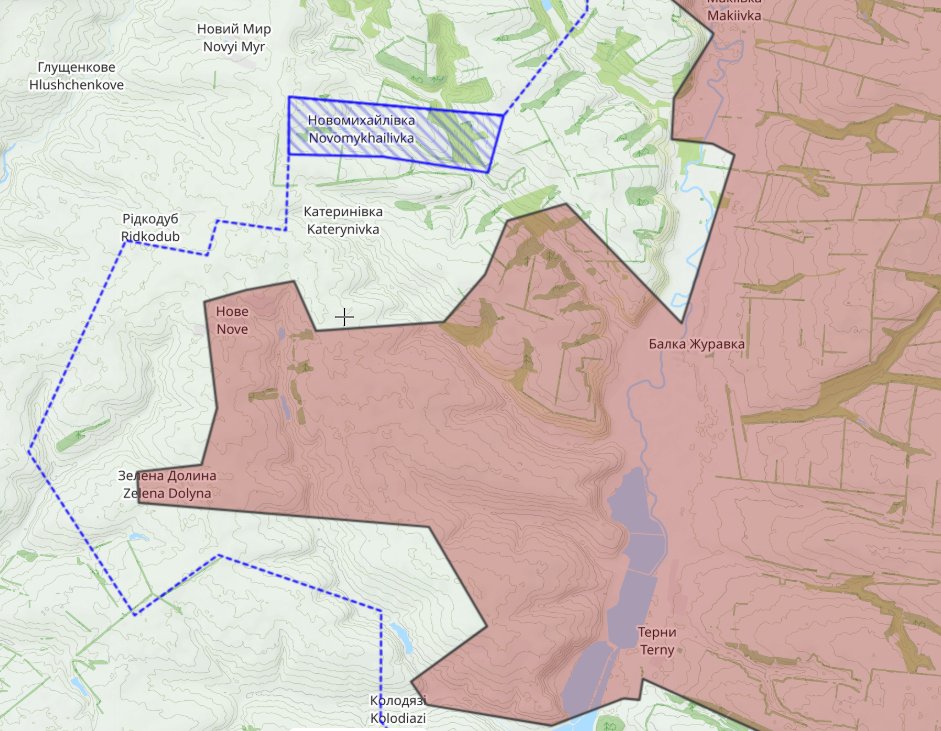 In the Lyman direction, Ukrainian forces have recaptured Novomykhailivka and are continuing to press southward. Updates to follow.