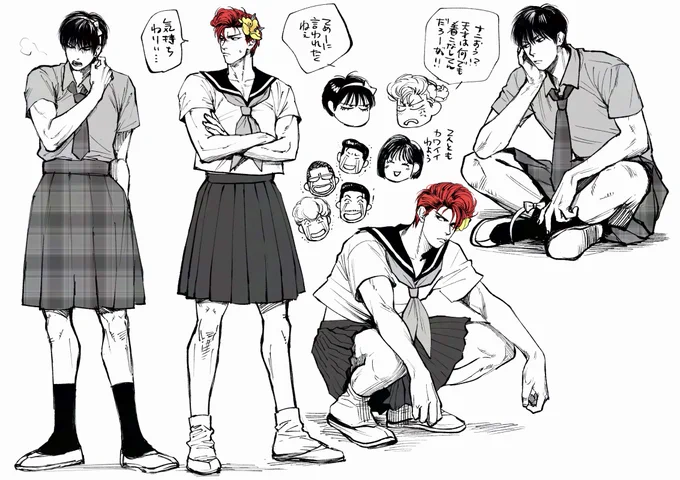 ⚠️無性に描きたくなった似合ってない系女装流花らくがき
多分ぶんか祭的なやつ 