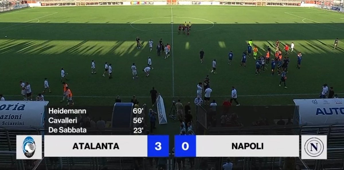 APaglia7's tweet photo. L'Atalanta U17 vince la Scopigno Cup battendo 3-0 il Napoli in finale. Decisive le reti di #Cavalleri e dei nuovi acquisti #DeSabbata (arrivato dalla Cremonese) e #Heidemann, danese prelevato dal Randers Freja e migliore in campo! ⚫️🔵 https://t.co/KIm7UoDBjM