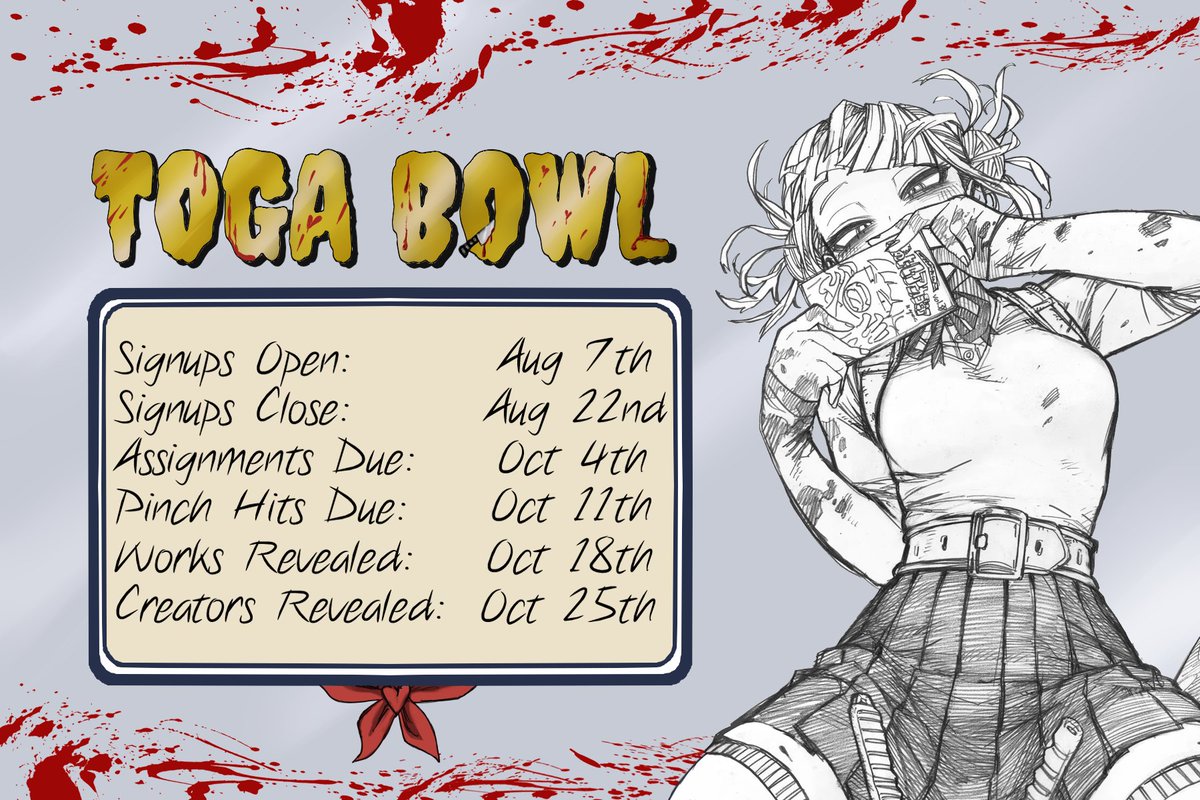 Assignments have been sent out! Good luck, happy creating, and please reach out to any of the mods if anything comes up <3