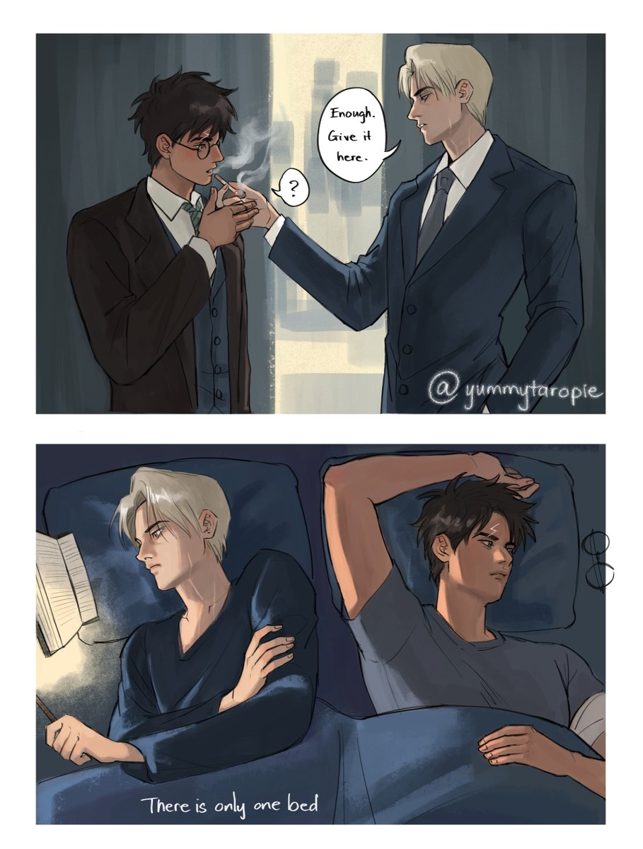 yummytaropie's tweet photo. #drarry #dmhp auror x healer https://t.co/bfpr8iS0oG