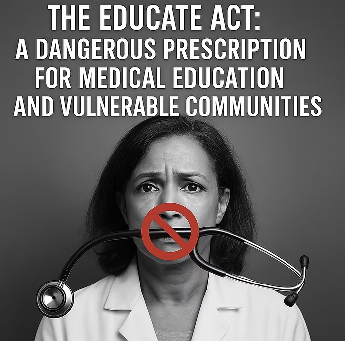 SWCDEIA's tweet photo. Erasing DEI from #MedicalEducation won’t heal divisions—it will harm vulnerable patients &amp; future physicians. Learn why: https://t.co/pkQNYQdTfO #HealthEquity #SocialJustice https://t.co/w1UbxyQqEJ