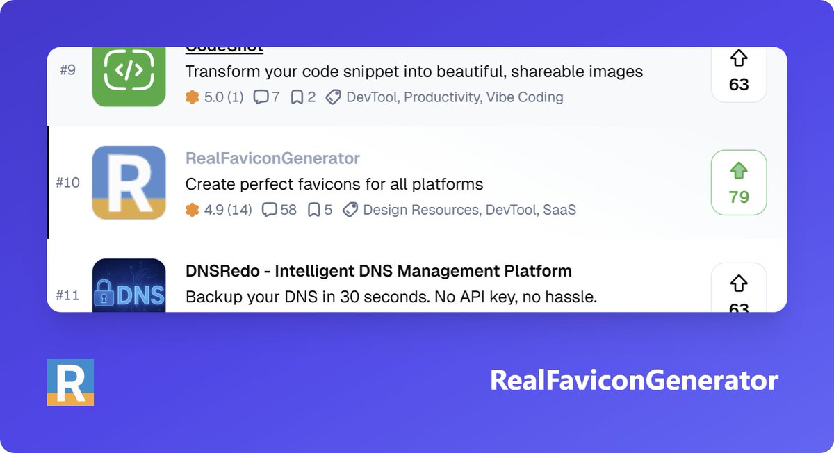 RealFaviconGenerator tweet media