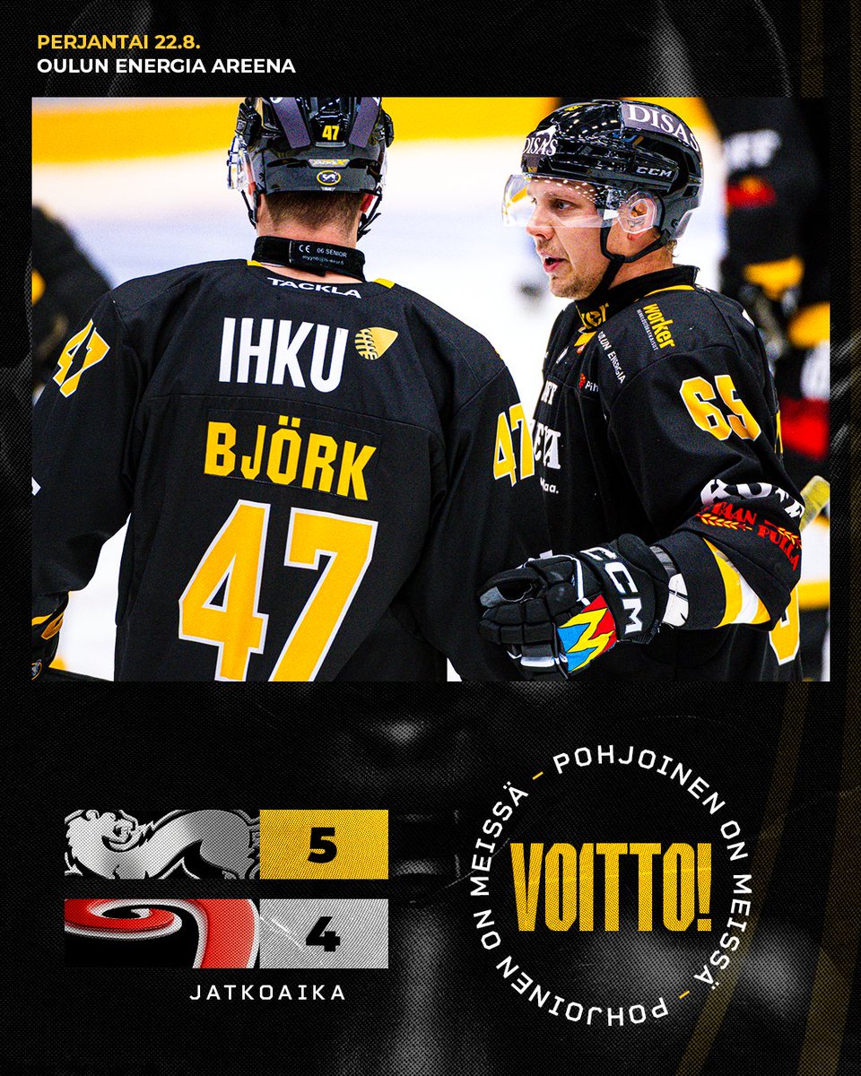 Voitto jatkoajalla! 🔥

#Kärpät #Liiga