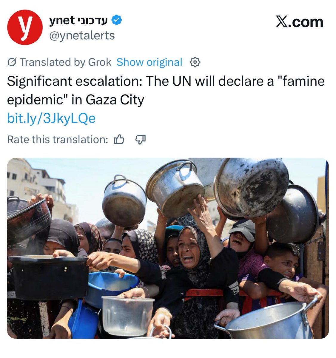 Danny Danon ๐ฎ๐ฑ ืื ื ืื ืื (@dannydanon) on Twitter photo Even as hundreds of trucks enter the Gaza Strip every day and aid centers distribute millions of meals, the UN continues its industry of lies. This is yet another cynical attempt of distorting reality to attack Israel. The only hunger in Gaza today is that of the hostages Even as hundreds of trucks enter the Gaza Strip every day and aid centers distribute millions of meals, the UN continues its industry of lies. This is yet another cynical attempt of distorting reality to attack Israel. The only hunger in Gaza today is that of the hostages