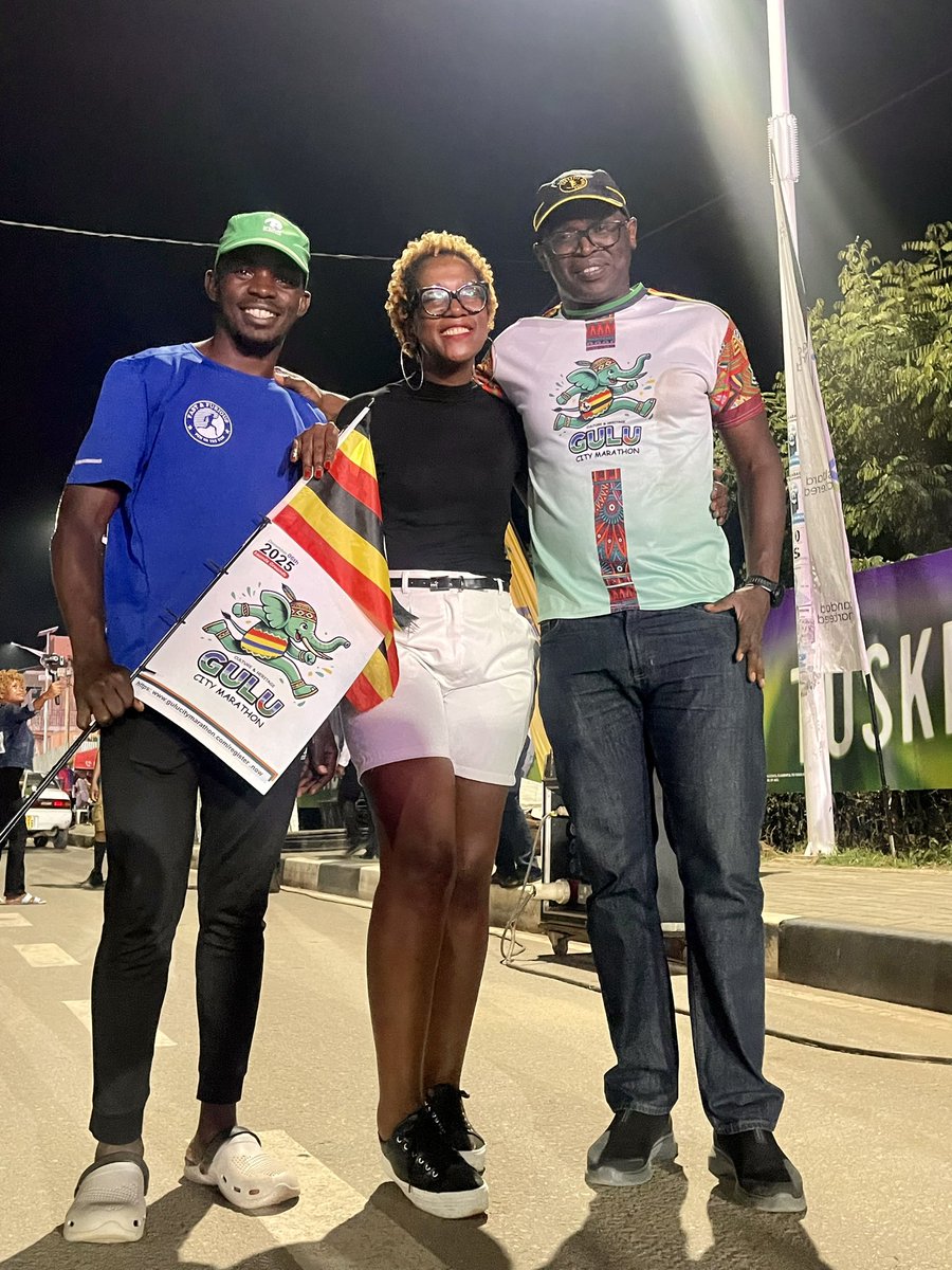 I told ya…the pureshaaa.
<a href="/TheGuluMarathon/">Gulu City Marathon</a> in the building with my Senior Csl. <a href="/FGimara/">FGimara</a> . 
#tuskerliterwenzorimarathon2025