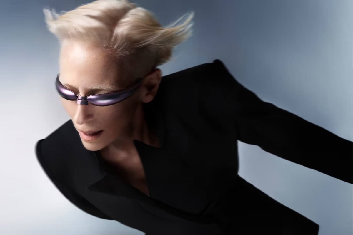 Tilda Swinton for ✨Gentle Monster✨ 'Bold Collection' ad campaign.🪡