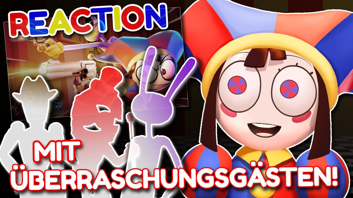 🍣𝗧𝗔𝗗𝗖 𝗘𝗣𝗜𝗦𝗢𝗗𝗘 𝟲 - 𝗥𝗘𝗔𝗖𝗧𝗜𝗢𝗡🍣

Wir schauen uns heute gemeinsam Episode 6 von "Der Unglaublich Digitale Zirkus" an!

Mit dabei sind unglaublich tolle ÜBERRASCHUNGSGÄSTE!🎉🍿

🗓 Heute | 20 Uhr
🎣twitch.tv/sushiima

「#TADC ⋆ #Vtuber ° #GerVtuber ⊹」