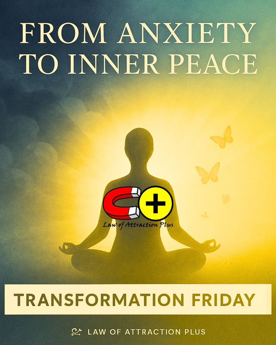 🌟 TRANSFORMATION FRIDAY: From anxiety to inner peace — start today. ✨

1) Accept 2) Affirm 3) Breathe 4) Trust 5) Celebrate.

Comment “I CHOOSE PEACE” to set your healing intention and join the community.

#LAP #LOA #TransformationFriday #InnerPeace #AnxietyRelief